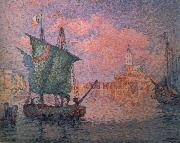 Venise-Le Nuage Rose Paul Signac